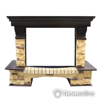 Портал для электрокамина Royal Flame Pierre Luxe сланец под очаг Jupiter Dioramic 28 в Калуге